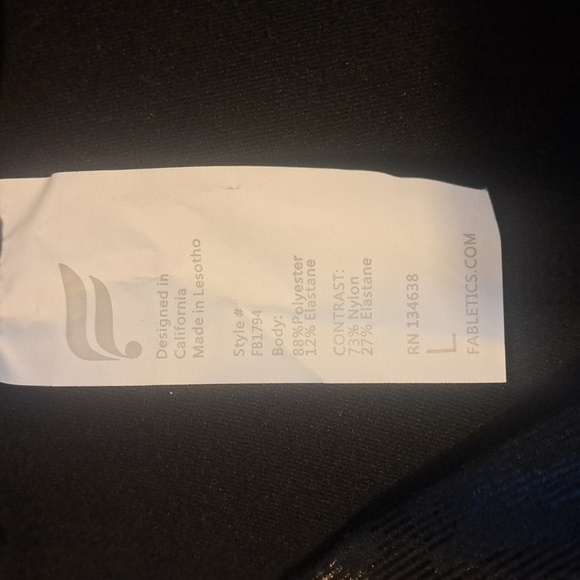 FABLETICS POWER HOLD KICK BUTT NIGHTFALL HIGH-WAISTED LEGGINGS L - Picture 12 of 12